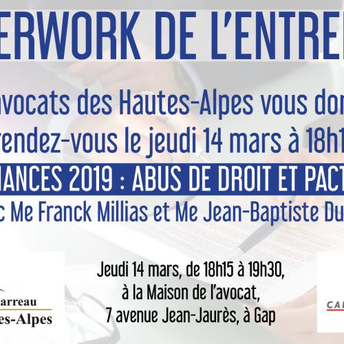Visuel de L'afterwordk de l'entreprise