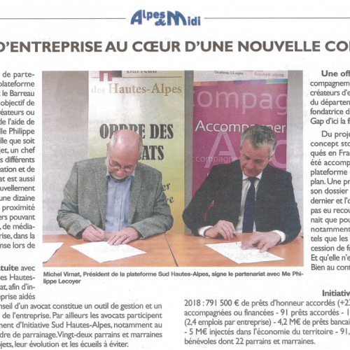 Article ALPES ET MIDI