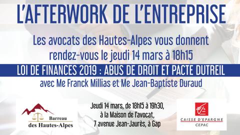 Visuel de L'afterwordk de l'entreprise